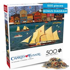 Buffalo Games Charles Wysocki The Sunflower 500 Piece 500,