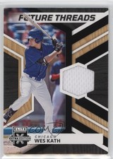 2022 Panini Elite Extra Edition Future Threads Wes Kath #FT-WK 1u6