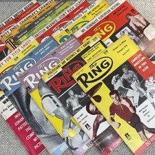 1960 The Ring Boxing Magazine Bundle X 11 Issues British Edition + Special Issue