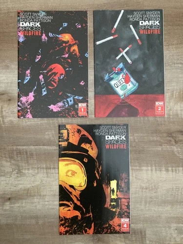 DARK SPACES WILDFIRE 1, 2, 4 Scott Snyder / Hayden IDW 2022