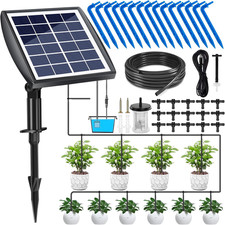 Kits D'Arrosage Automatiques Goutte À Goutte Énergie Solaire,Système D'Irrigatio