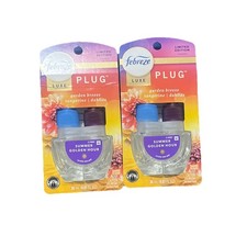 2x Febreze LUXE Plug In Scented Oil Refills S...