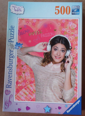 Ravensburger Puzzle, Disney Violetta, 500 Teile, Violetta liebt Musik