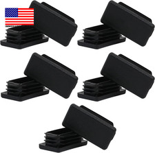 , 2 Inch 2X2 Square Tube End Cap Plastic Plugs 12 Pack, 2 Inch 2X2 Square Tubing