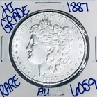 1887 MORGAN SILVER DOLLAR AUTHENTIC HI GRADE U.S. MINT COIN FREE SHIPPING 6059