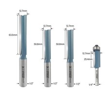 Erbauer kitchen fitters router cutter pack - Router Bit Set