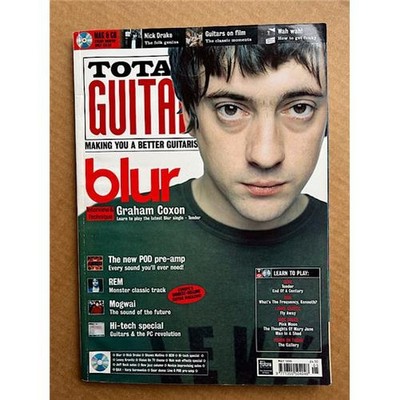 BLUR TOTAL GUITAR #56 MAGAZINE MAY 1999 -  graham coxon COVER AND FEATURE (no cd