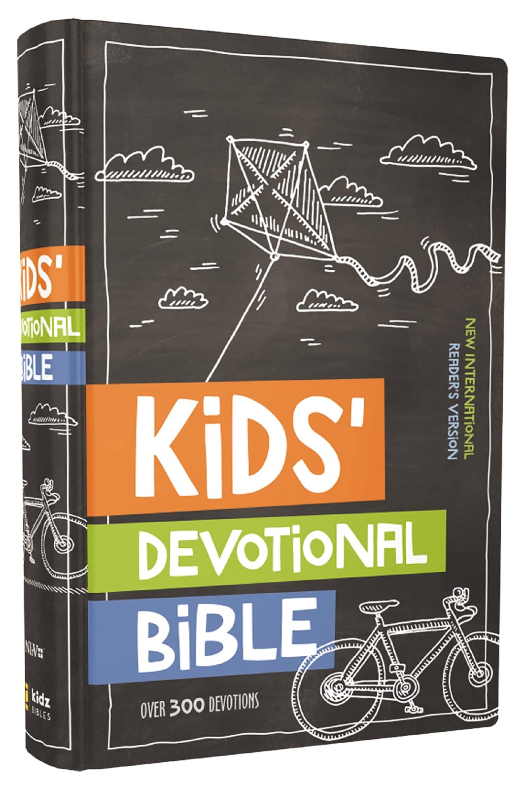 NIrV, Kids' Devotional Bible, Hardcover: Over 300 Devotions-Zond