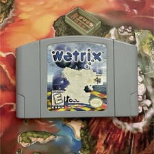 Wetrix N64 Nintendo 64 Cartridge Only Authentic Tested