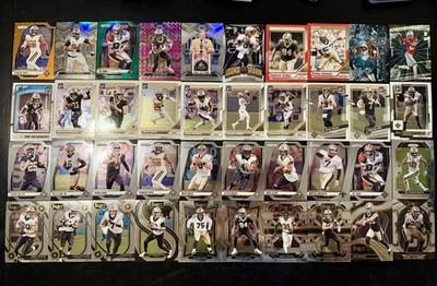 New Orleans Saints 80 Card Lot, No Duplicates, RCs, Inserts/Parallels 2020-25