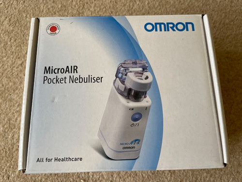OMRON U22 MicroAir Portable Pocket Mesh - Silent, Handheld, Battery-Powered