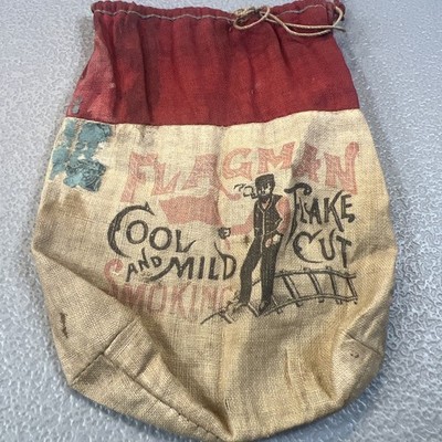 Daniel Scotten & Co Flagman Tobacco Bag Empty Bag No Tobacco Included Pipe Cigar