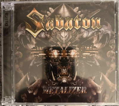 SABATON METALIZER 2CD REARMED LIMITED EDITION NEW & SEALED/RARE!