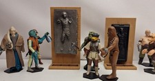 Display holder stand for Star Wars Han solo Carbonite Kenner POTF jabba palace