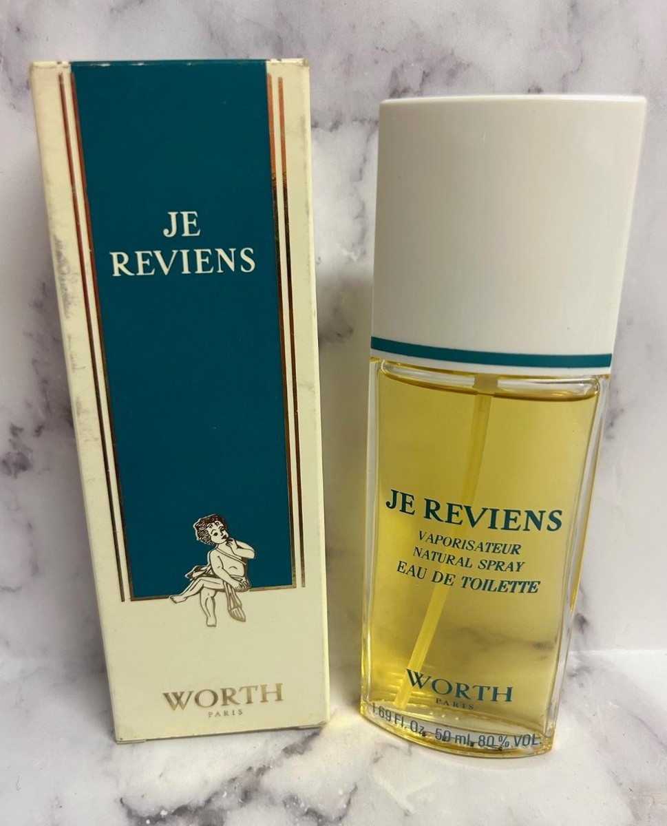 JE Reviens by Worth Eau de Toilette Spray - 1.69oz. - VINTAGE