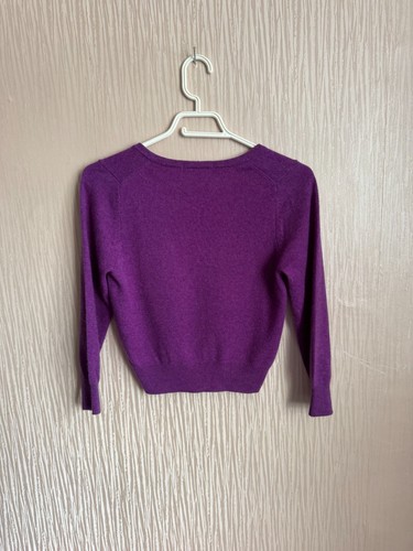 Boden women 100% cashmere cropped cardigan size 10 - Picture 2 of 4