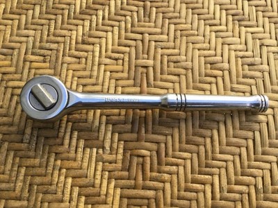 Vintage Husky Tools 22202 Thumb Wheel Quick Release Reversible Ratchet 3/8 Drive