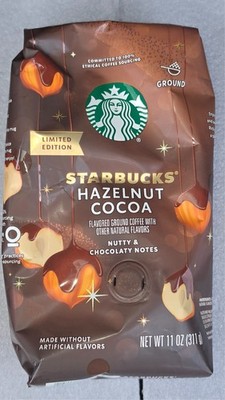 Starbucks Hazelnut Cocoa Flavored Limited Edition Ground Coffee 11oz 2/26
