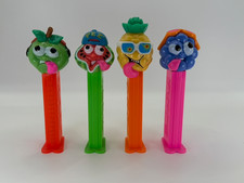 Retired PEZ Sourz Dispenser Set Complete 4-Piece Collection 2002