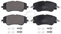 A.B.S. Bremsbelagsatz Scheibenbremse 35408 FüR Opel Mokka Corsa P2JO Gse Fiat 2