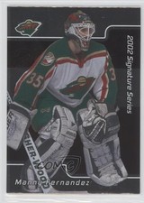 2001-02 ITG Be A Player Signature Series Manny Fernandez #187 0q4