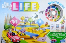 Hasbro Gaming The Game of Life Holiday Cards Family Board Game (8+) 2-4 Players