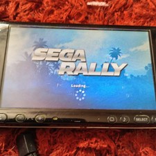 Damaged casing Sony PSP Handheld Console - Black for spares or repair