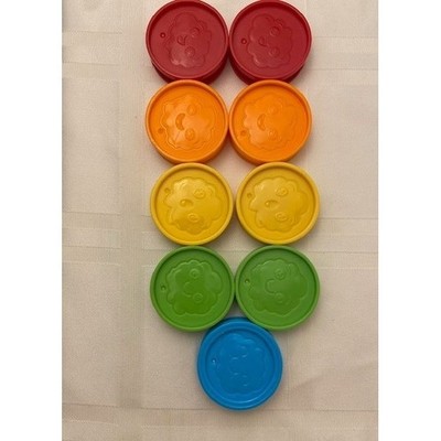 LeapFrog Pick Up and Count Vacuum Replacement Coins 9 Piece Set Multi Color Toy