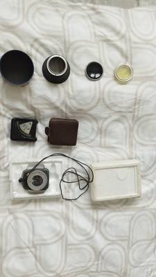 Gossen Sixtino 2 Belichtungsmesser OVP + Pri7 mit Etui + AKA REX Sonnenblende 36