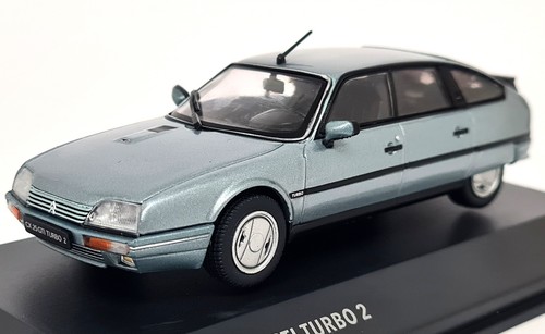 Solido 1/43 Citroen CX GTi Turbo II 2.5 1988 Romantic Blue Diecast Model Car - Picture 3 of 6