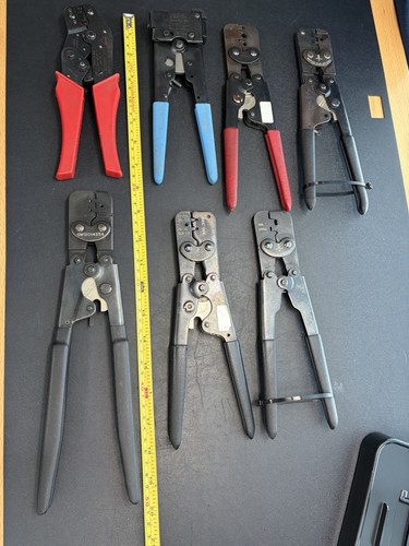 Packard Aptiv (Delphi) 12014254 Weather-Pack Crimper Tool 20-14 Ga Lot Of 7 READ