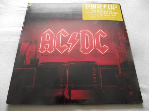 AC/DC ~ PWR/UP ** 2020 EU COLUMBIA LP YELLOW VINYL. SEALED.