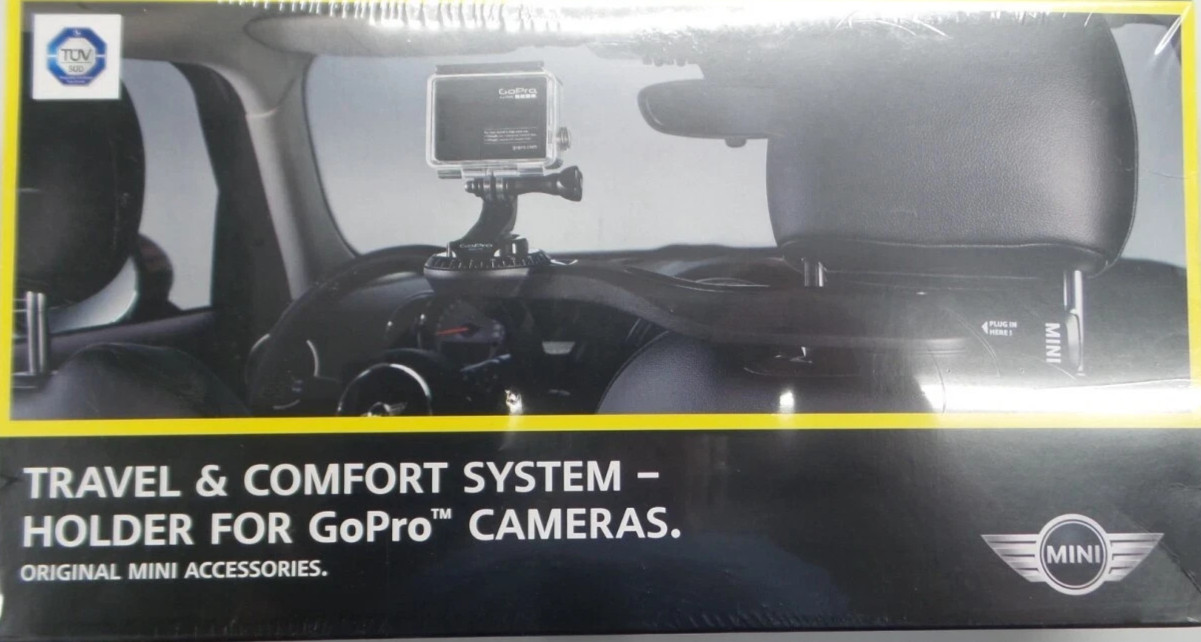 NEW MINI TRAVEL AND COMFORT SYSTEM HOLDER FOR GO PRO CAMERAS 51952405470
