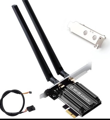 Fenvi AX5400 WiFi 6E PCIe Karte MT7922 mit Bluetooth 5.3 Tri-Band 6GHz