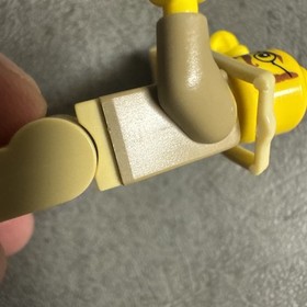 LEGO Pharaohs Quest PROFESSOR ARCHIBALD HALE Minifigure & Tan Messenger Bag 7327