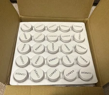 Clinique 4mL Makeup Lotion Dram Jars w/Cap Plastic Assembled - 50 Count Case