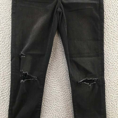 American Eagle Super High Rise Jegging Jeans Womens 2S (actual 26x27) Black NEW - Picture 6 of 24