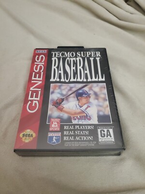 Tecmo Super Baseball (Sega Genesis, 1994) Brand New & Sealed! - Item # 1