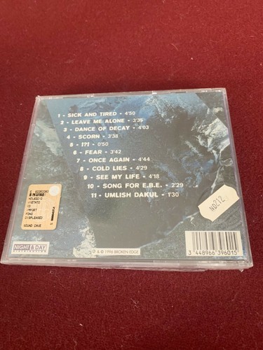 Broken Edge - Cold Lies New/Sealed Imort 1996 death metal w/some thrash riffs - Picture 2 of 2
