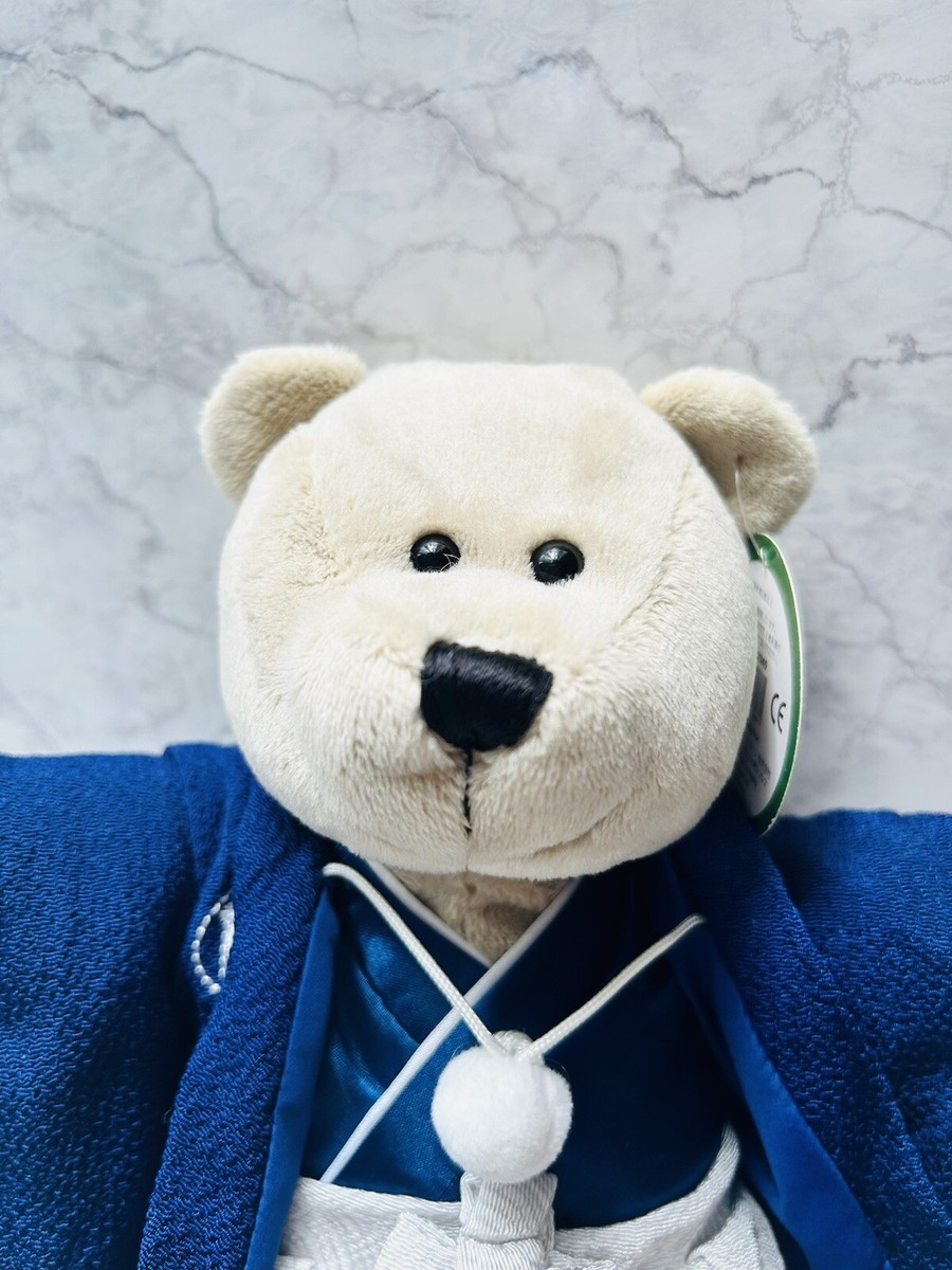 Starbucks Japan Limited Bearista Girl Kimono & Boy Hakama Plush