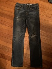 Girls Sz 12 Cat  Jack Super Stretch Jeans Slim Fit