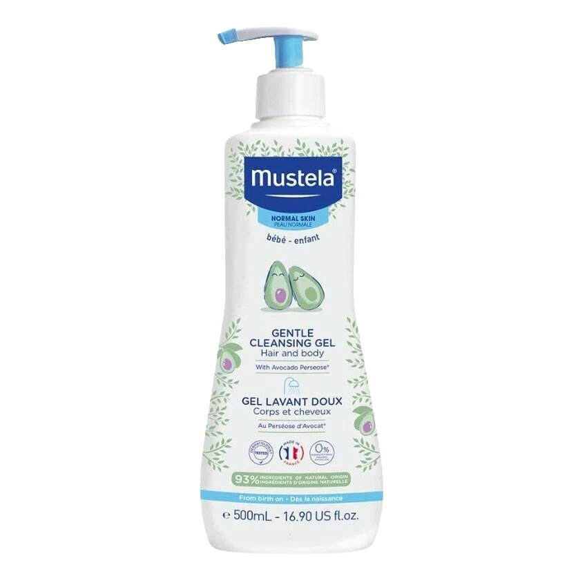 Cuerpo de Gel Mustela Lava y geles de ducha