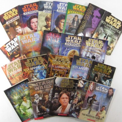 STAR WARS Scholastic: Jedi Quest / Journal / Apprentice - Bundle & Save