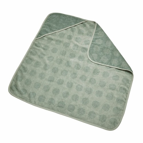 Leander Matty Wickelkissen + Topper + Hoodie Kaputzentuch - sage green - NEU !!! - Bild 8 von 10