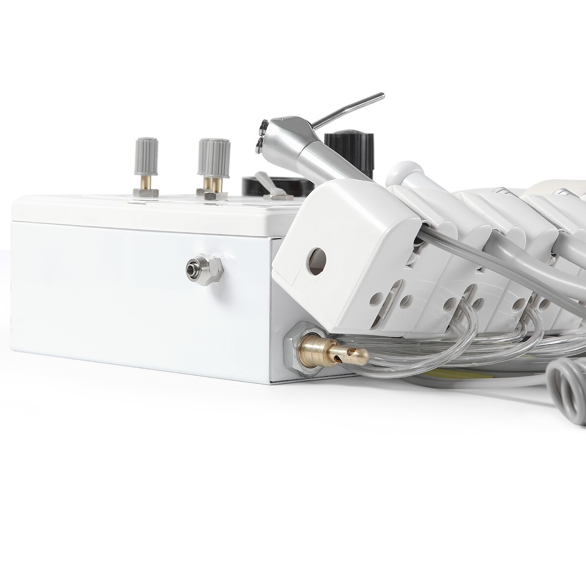 Portable Dental Turbine Unit with Weak Suction Work with Air Compressor 4 Holes