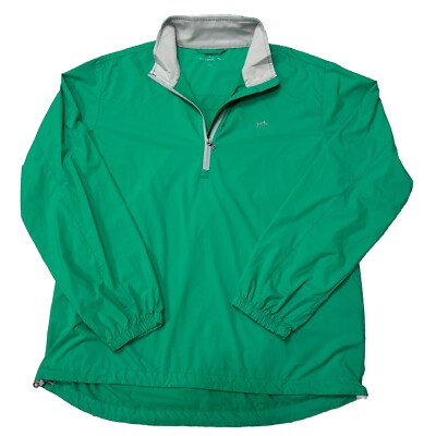 Southern Tide T3 Medium Jacket 1/4 Zip Pullover Jacket Packable Tide to Trail