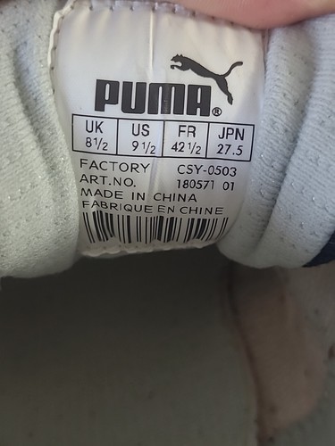 Rare scarpe da ping pong DONIC PUMA WALDNER ULTRA GRIP III UK 8,5 - Foto 5 di 10