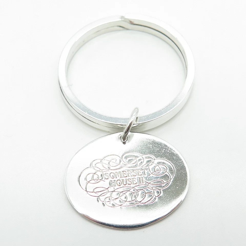 Llavero LEONORE DOSKOW de plata de ley 925 vintage "Somerset House II" Foto 4 de 4