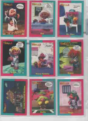 1992 Norfin Trolls Trading Card NEW (NOT Used) UNCIRCULATED Premium Quality LOOK