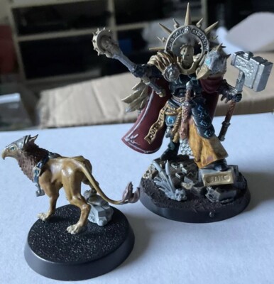 Warhammer AoS - Stormcast Eternals - Lord Imperatant + Gryph Hound (R87) Exc